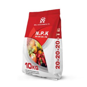 کود کامل بالانس NPK - 20-20-20 + TE پودری 10 کیلویی