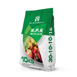 کود کامل ازت بالا NPK - 30-10-10 + TE پودری 10 کیلویی